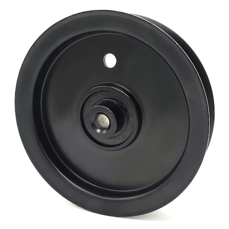 Terre Products MTD 756-1229 Cub Cadet 756-1229 Flat Idler Pulley - 4'' Flat Dia. - 3/8'' Bore - Steel 31406075C